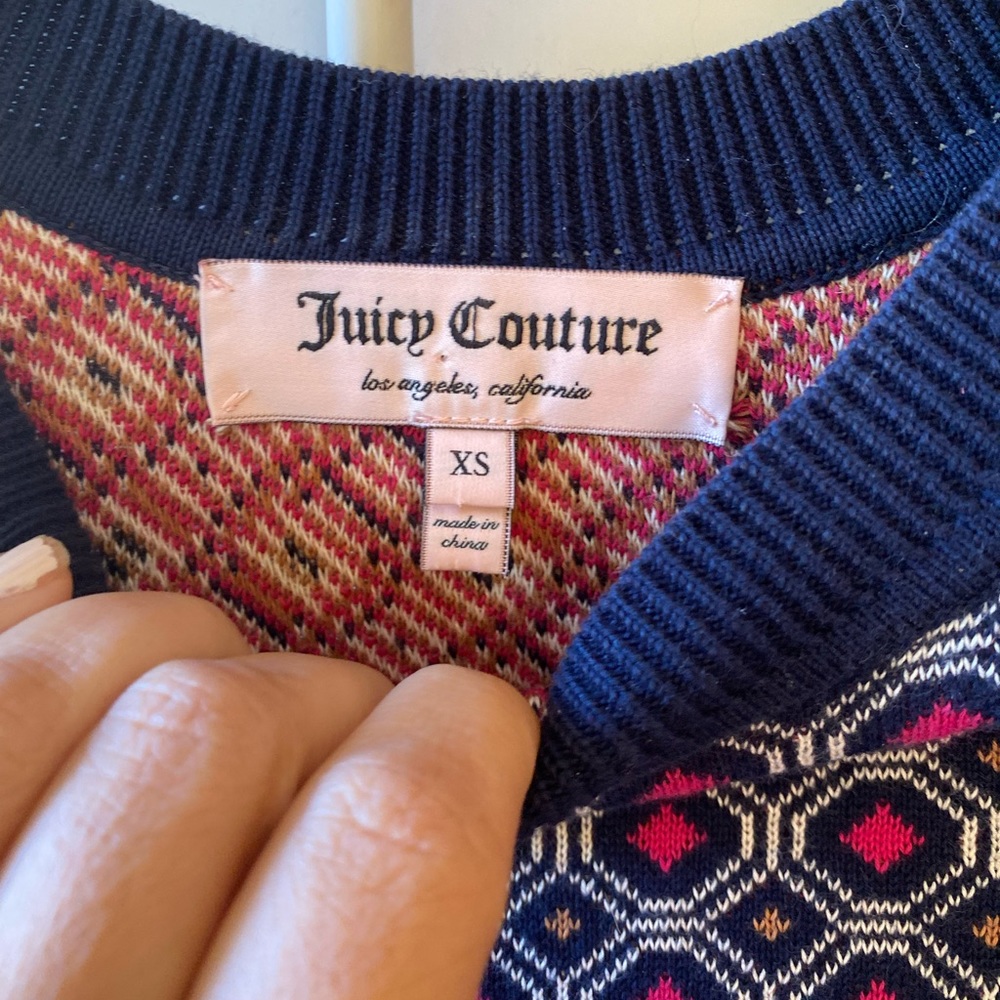 Vintage Juicy Couture knit mini dress XS